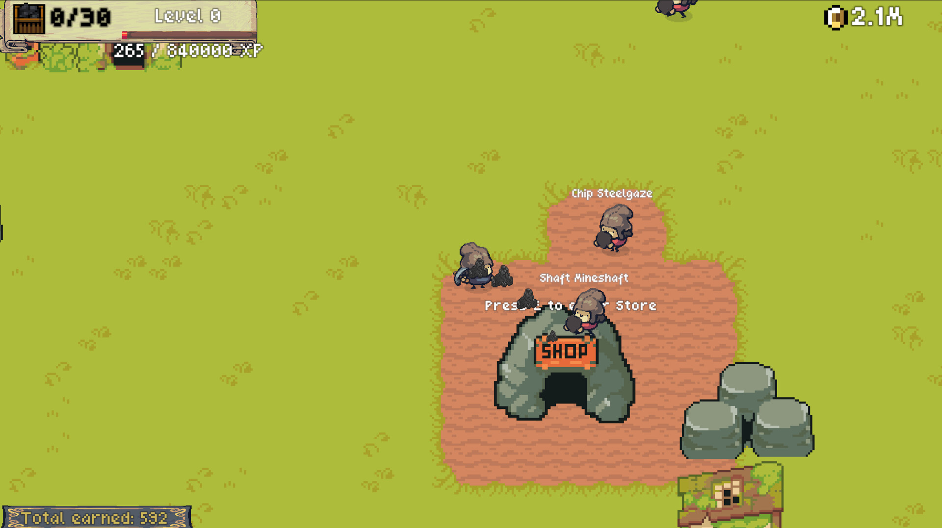 The Lonely Miner