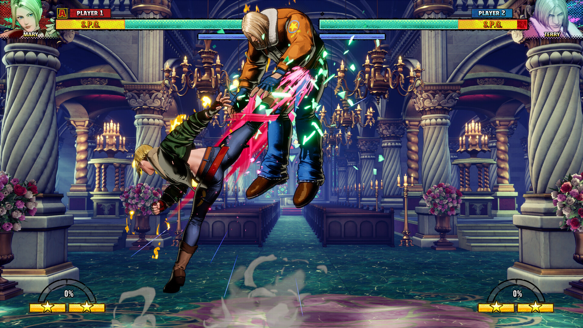 Fatal Fury: City of the Wolves – Blue Mary