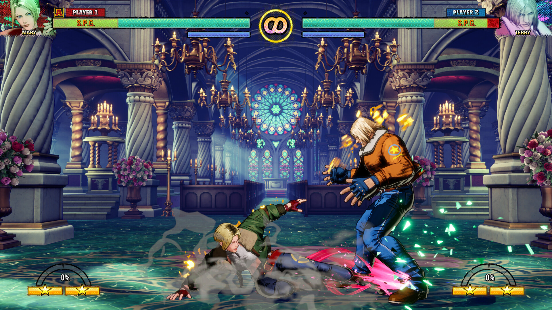Fatal Fury: City of the Wolves – Blue Mary