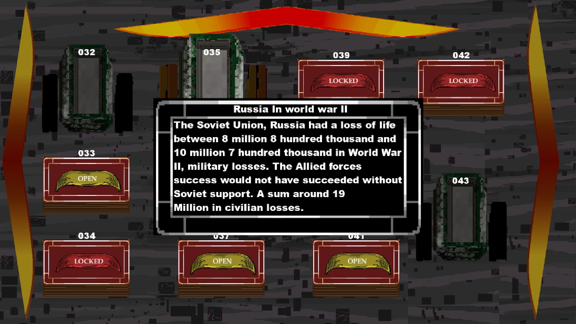 Boffins History Quiz Reel