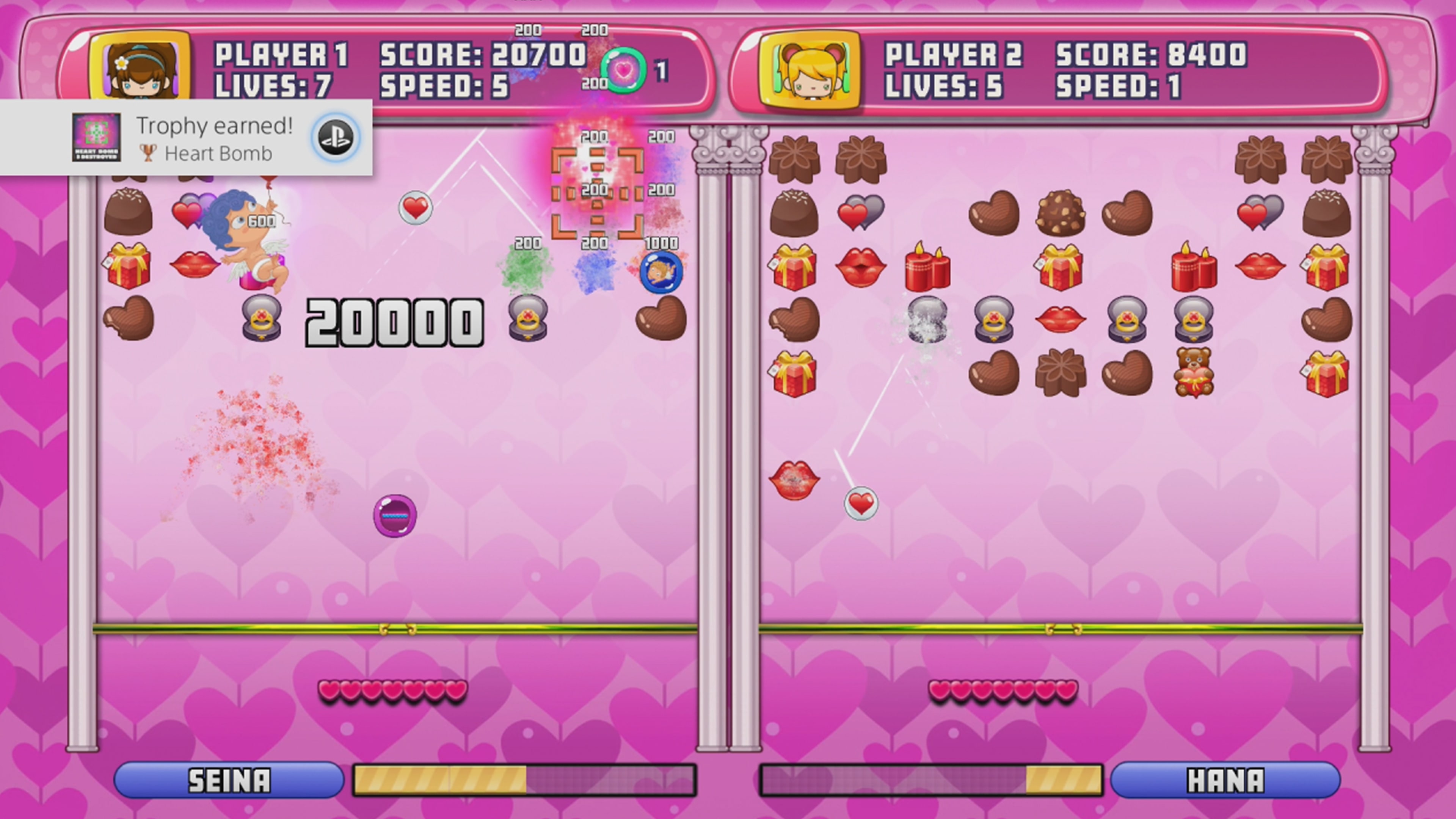 Valentine Candy: Break Head to Head