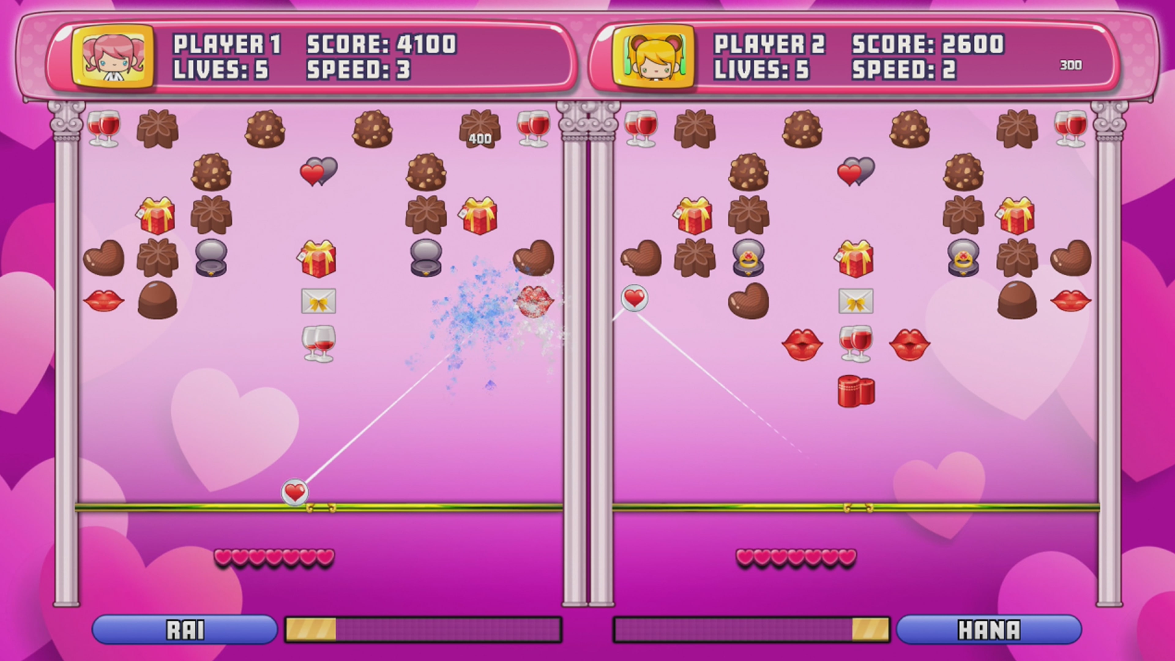 Valentine Candy: Break Head to Head