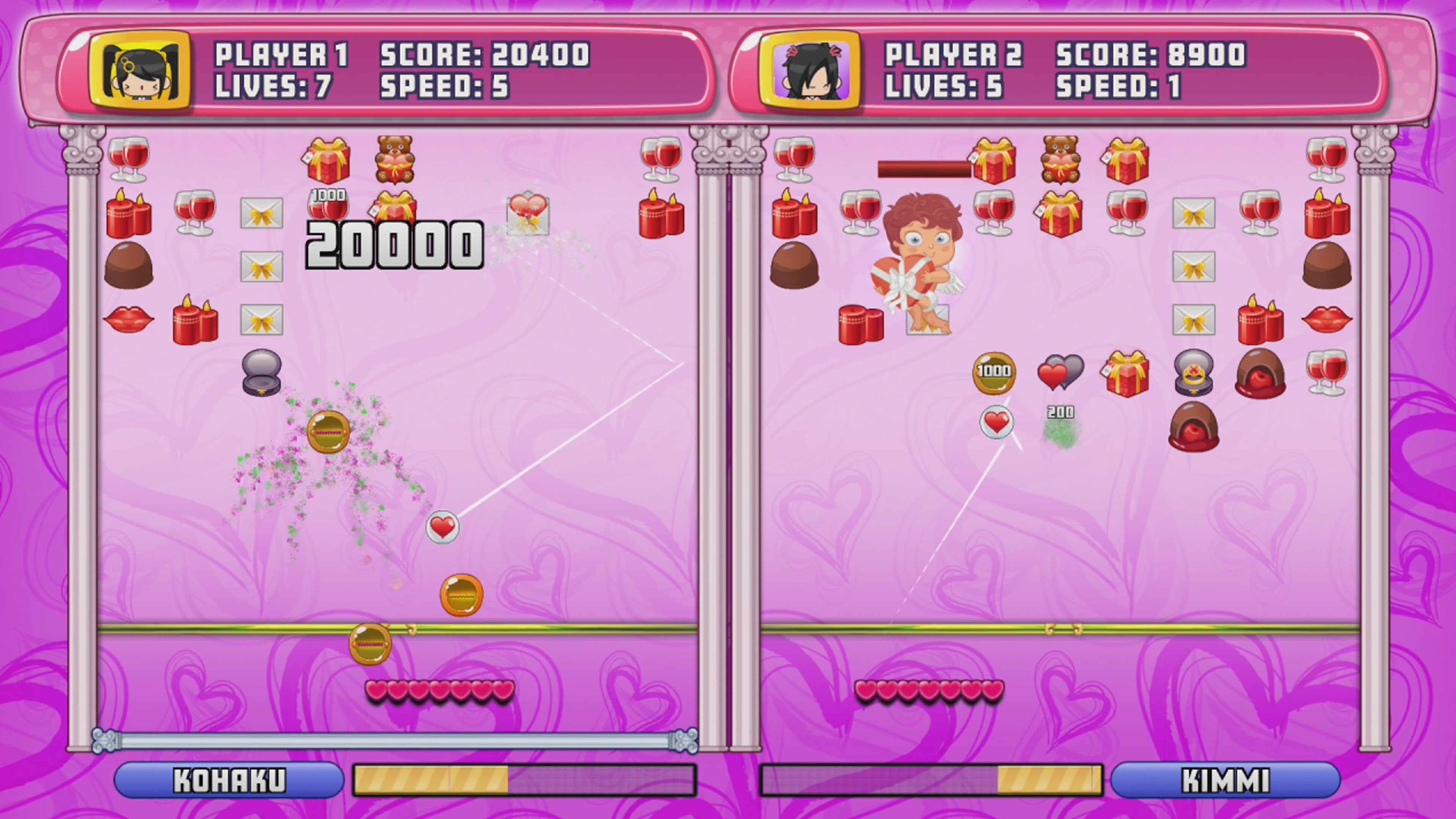 Valentine Candy: Break Head to Head