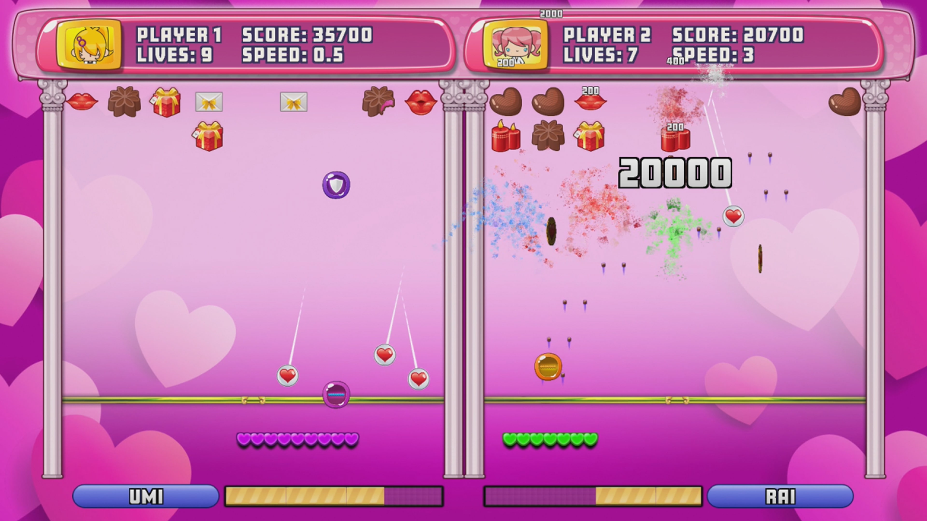 Valentine Candy: Break Head to Head