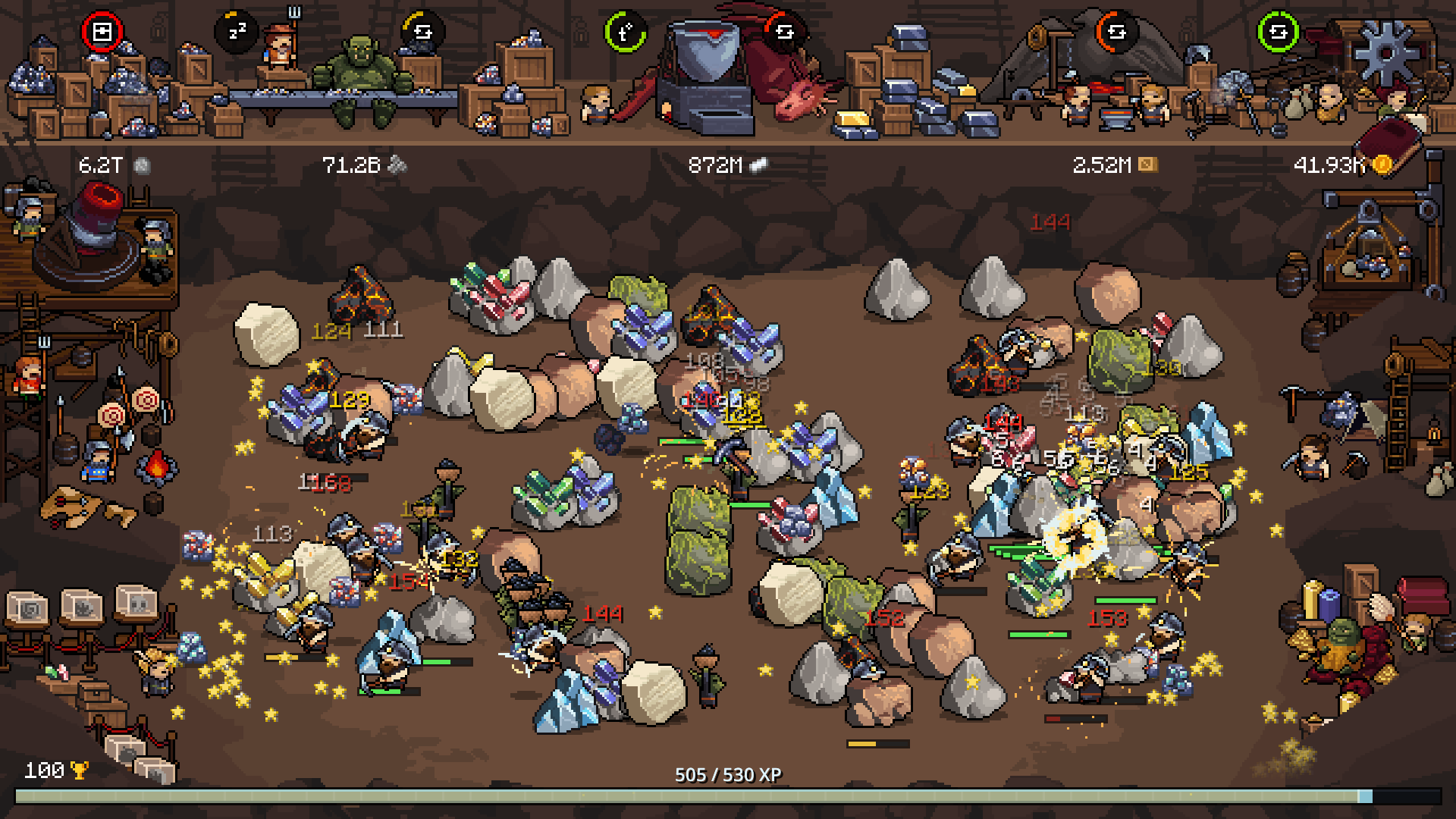 Fantasy Miner: Idle Depths