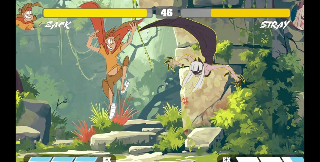 Zack in Fight