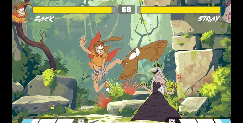 Zack in Fight