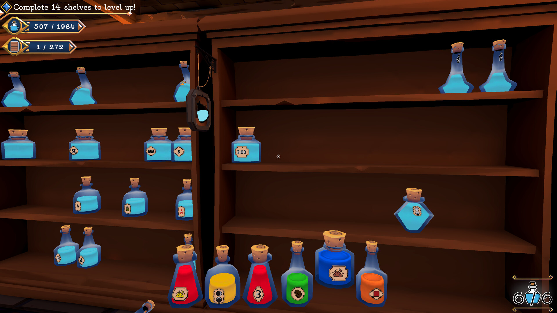 Shelve the Potions!