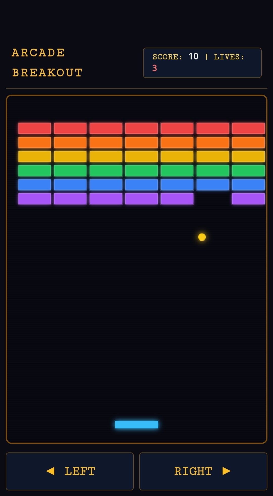 Arcade Breakout