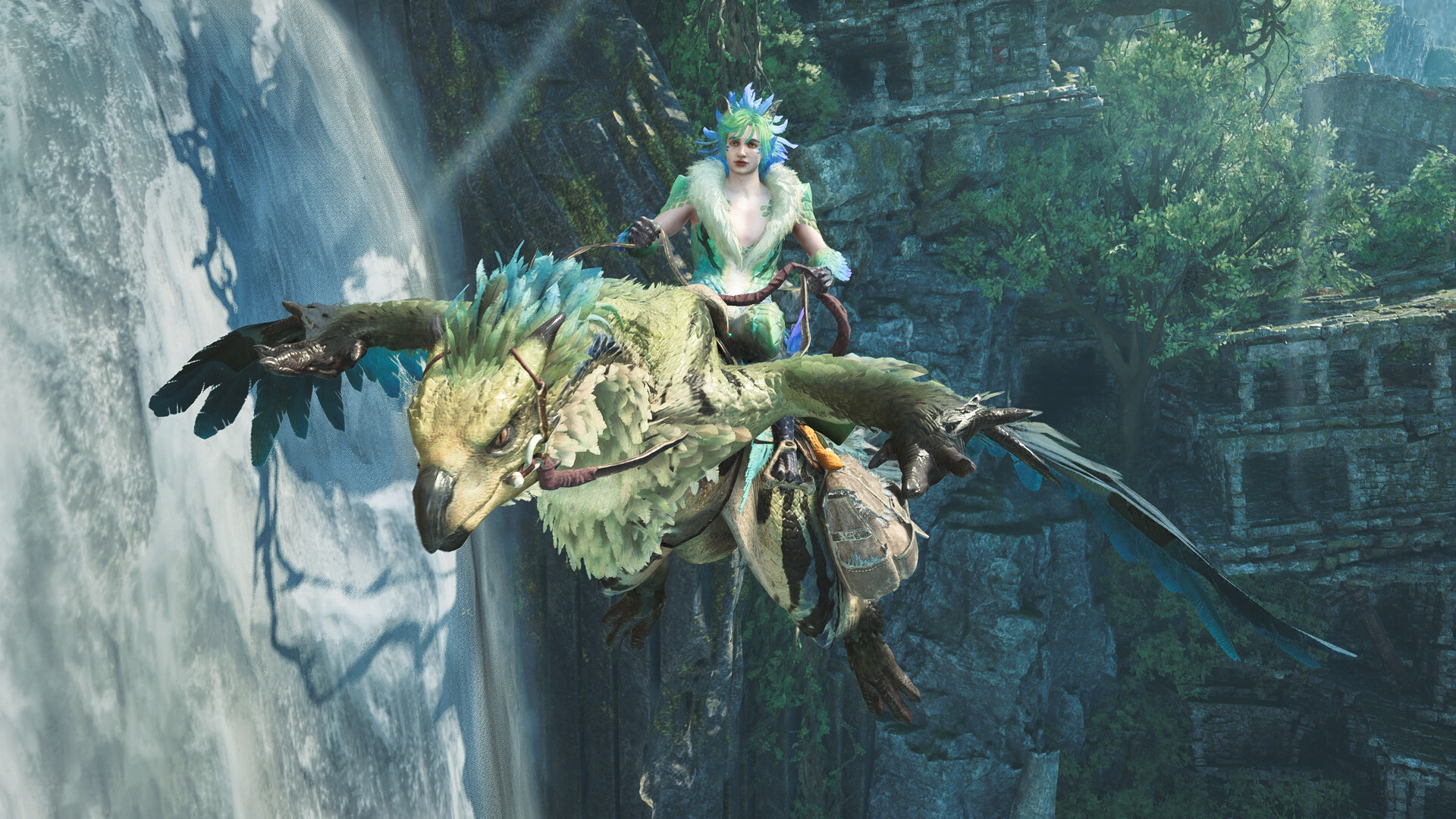 Monster Hunter Wilds: Erik Outfit – Crestcollar Seikret Suit