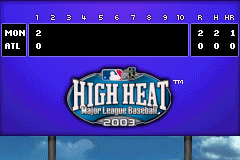 High Heat Major League Baseball 2003