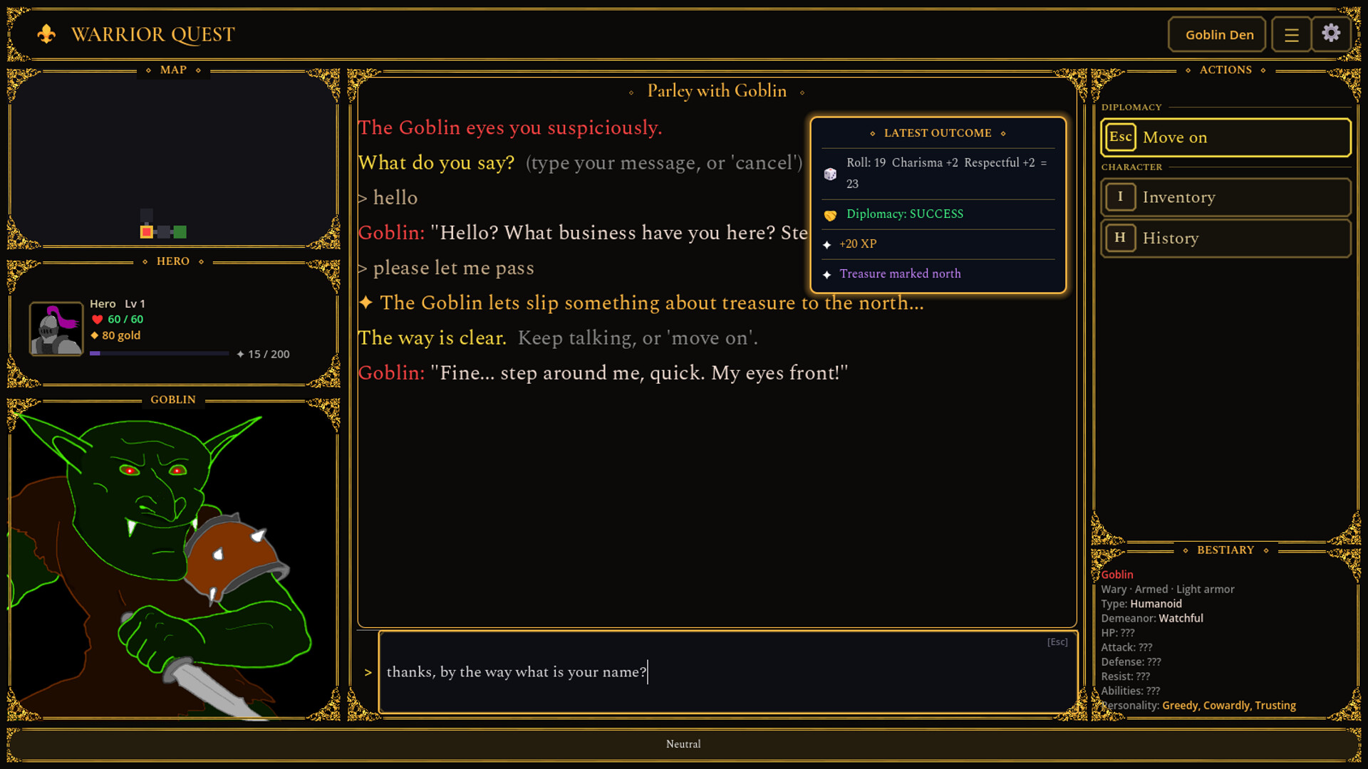 Warrior Quest