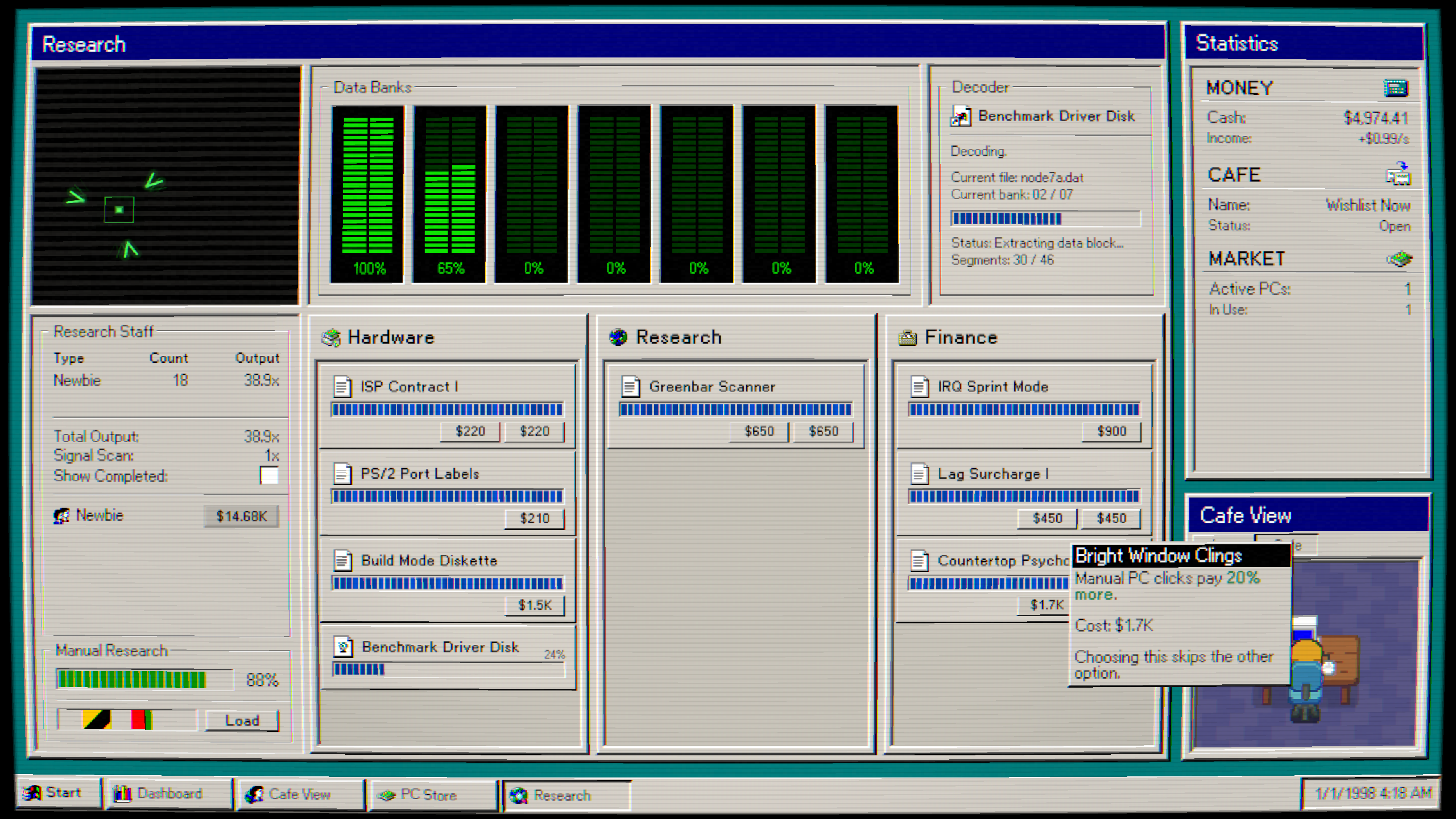 Internet Cafe 98