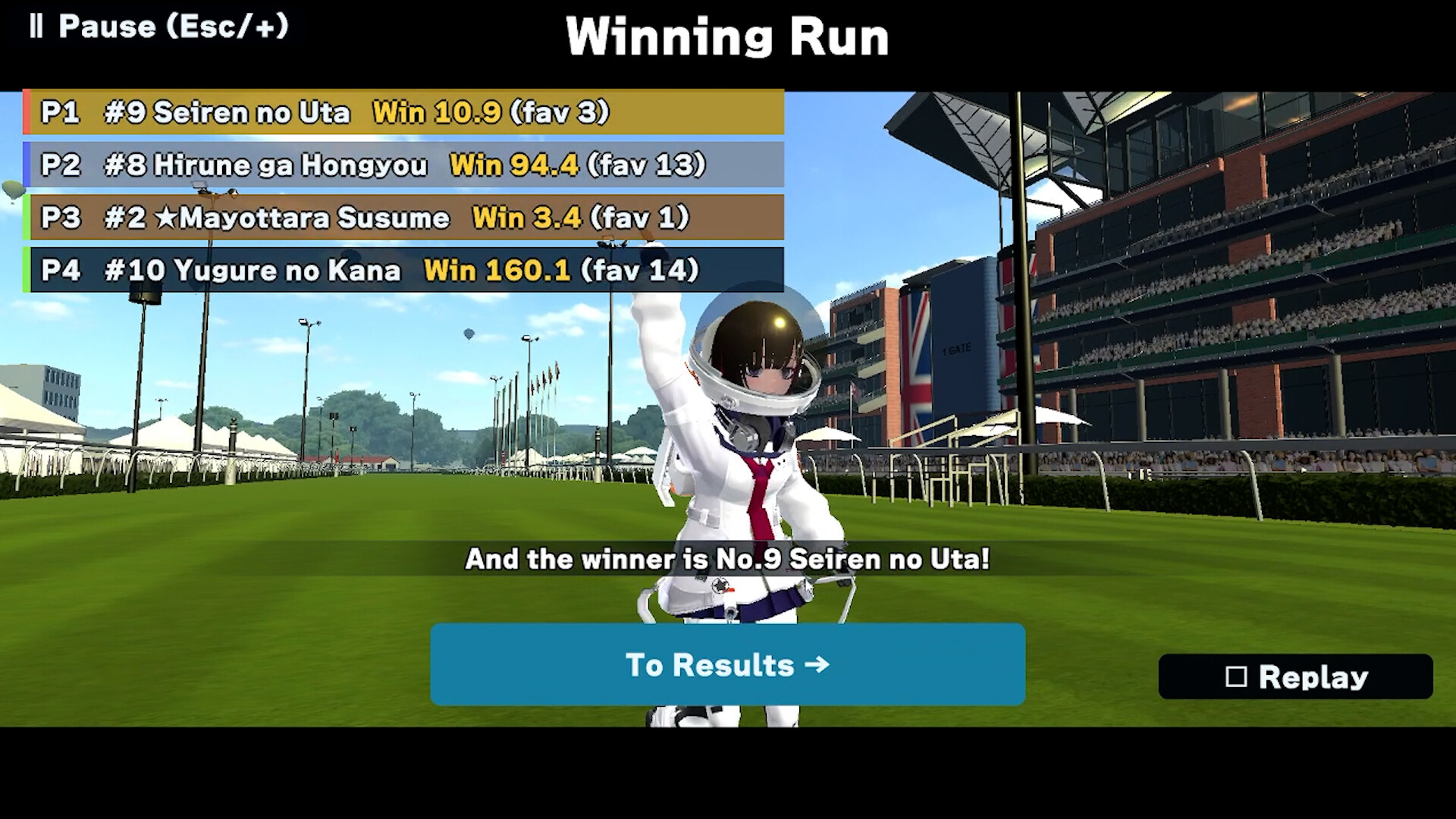 Derby Heroines: Run, Bet, Win!