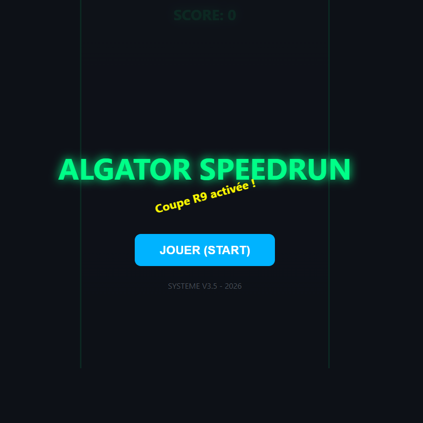 Algator Speedrun