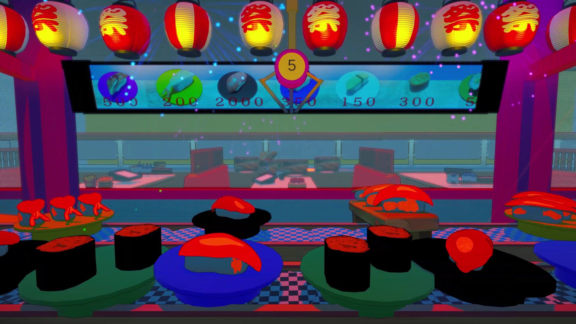 Sushi Claw Machine