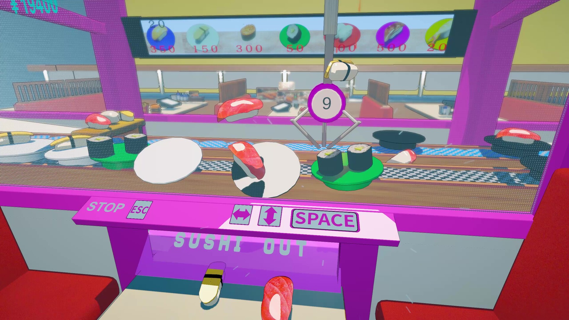 Sushi Claw Machine