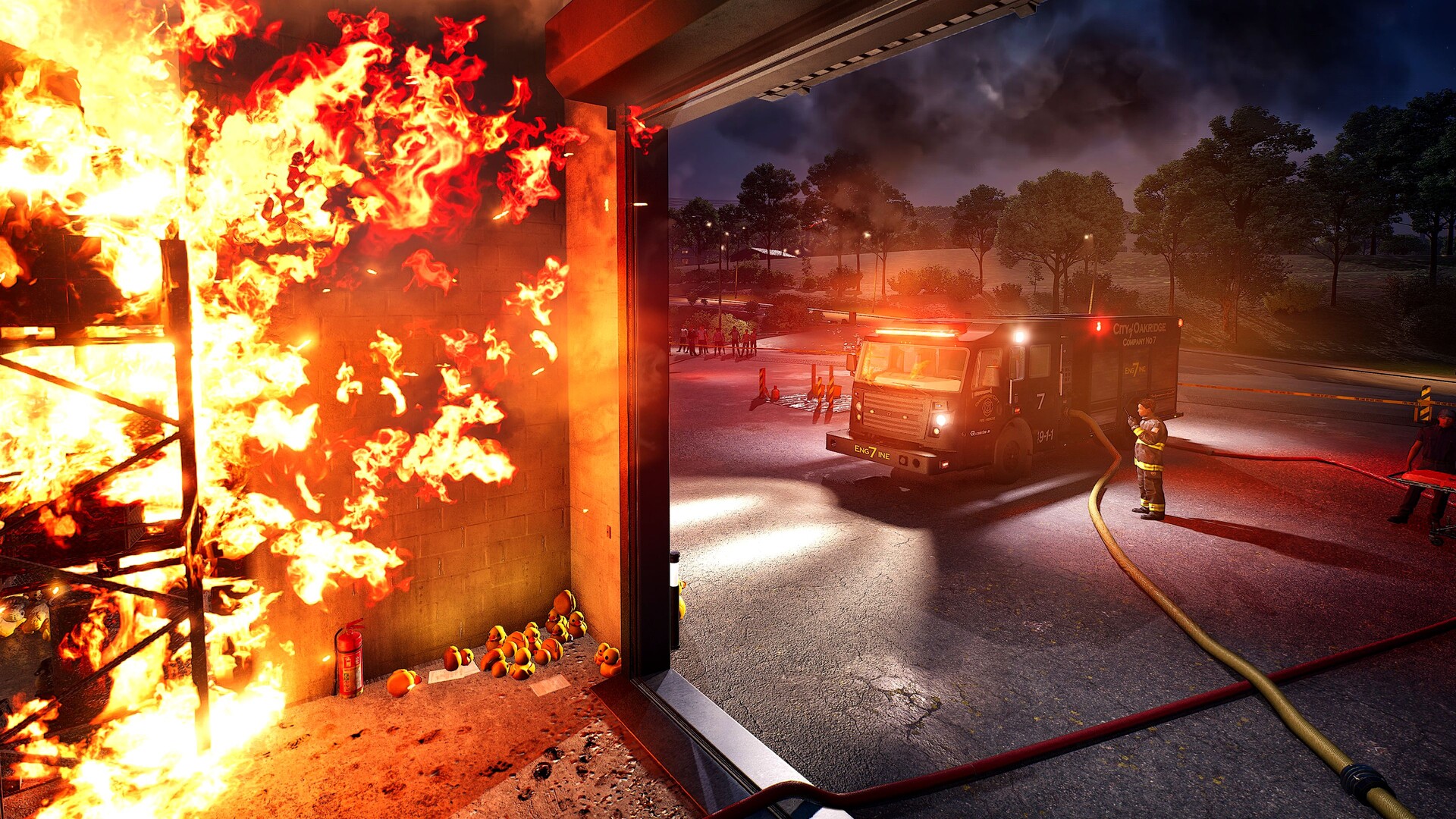 Firefighting Simulator: Ignite – Blackout Truck Edition Skins DLC