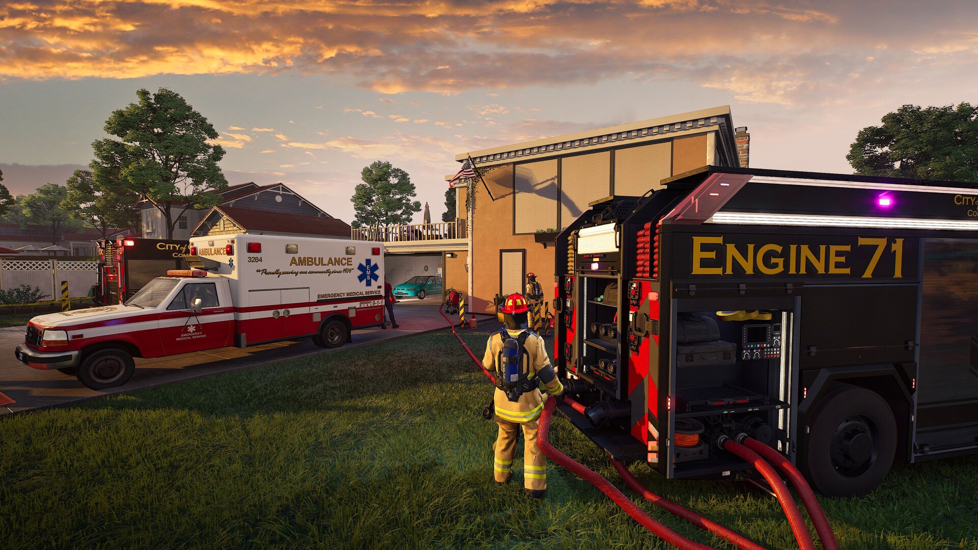 Firefighting Simulator: Ignite – Blackout Truck Edition Skins DLC
