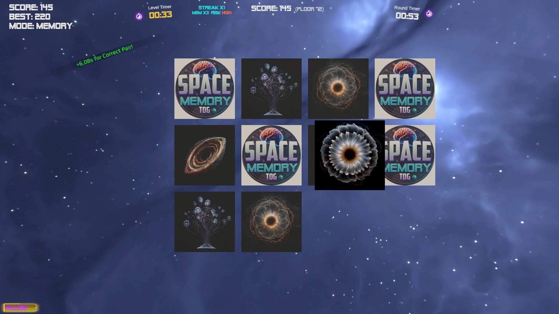 Space Memory TDG