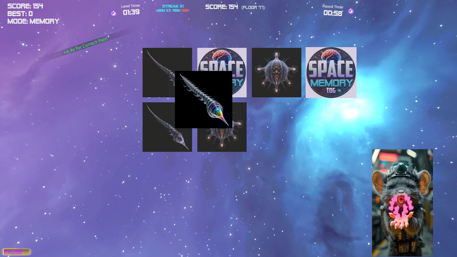 Space Memory TDG