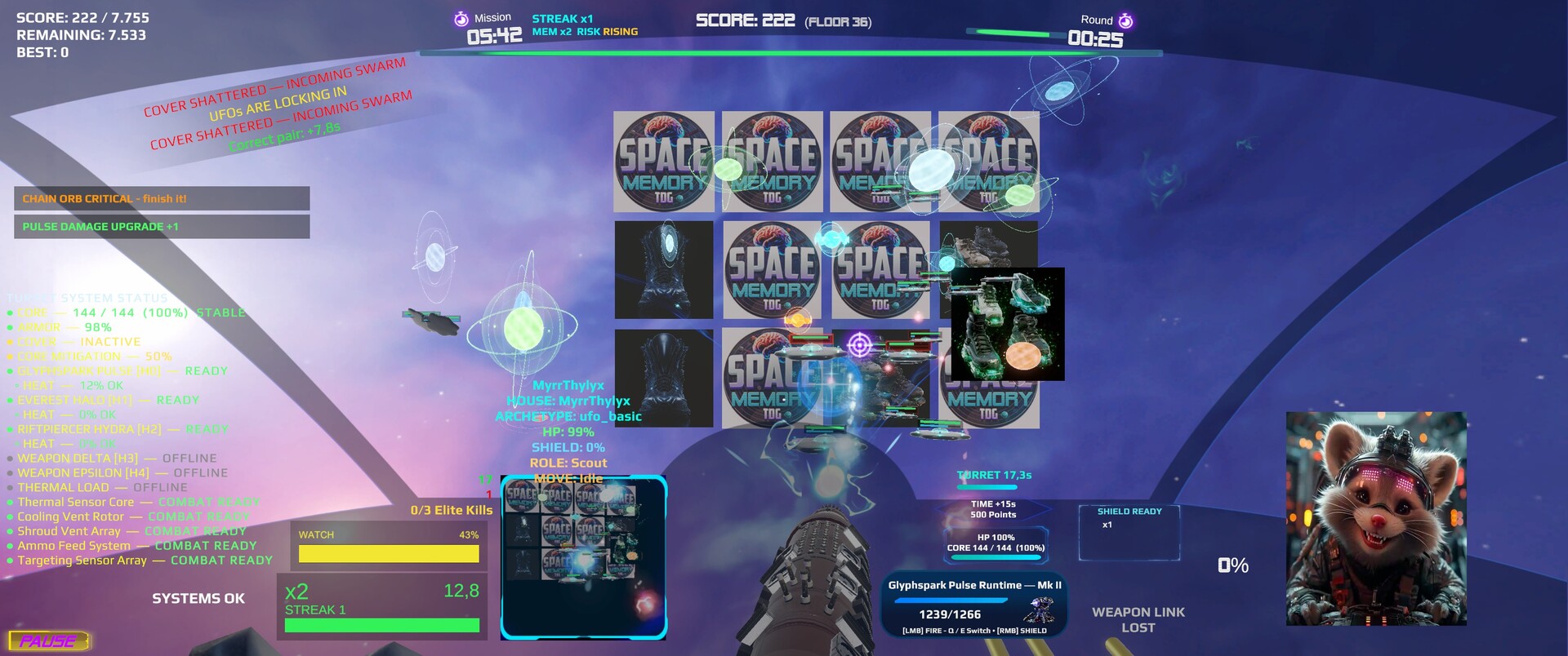 Space Memory TDG