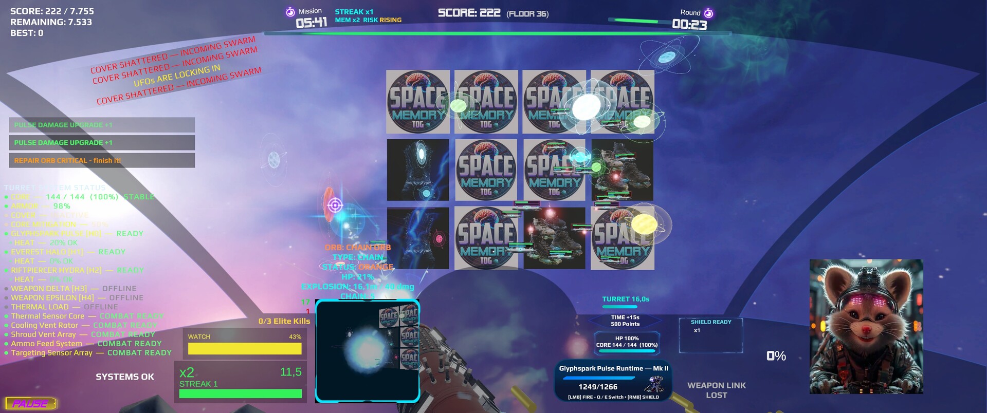 Space Memory TDG