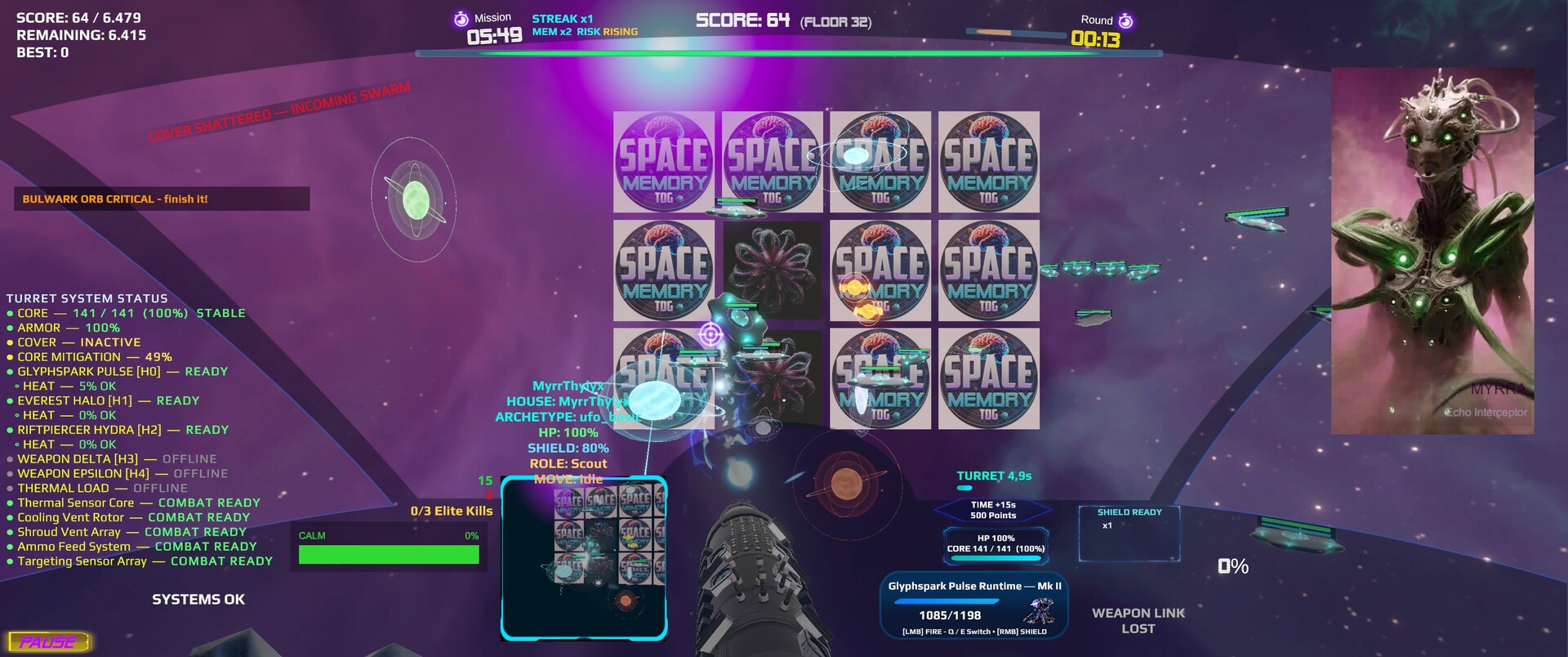 Space Memory TDG