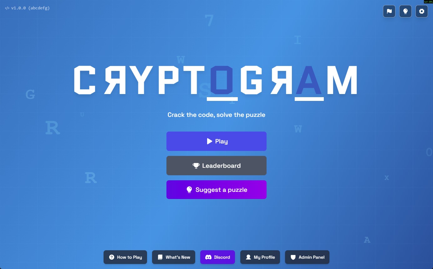 Cryptogram