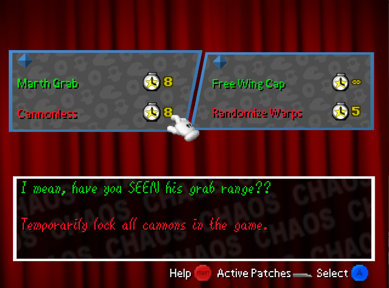Super Mario 64: Rogue Chaos Edition Version 2.0