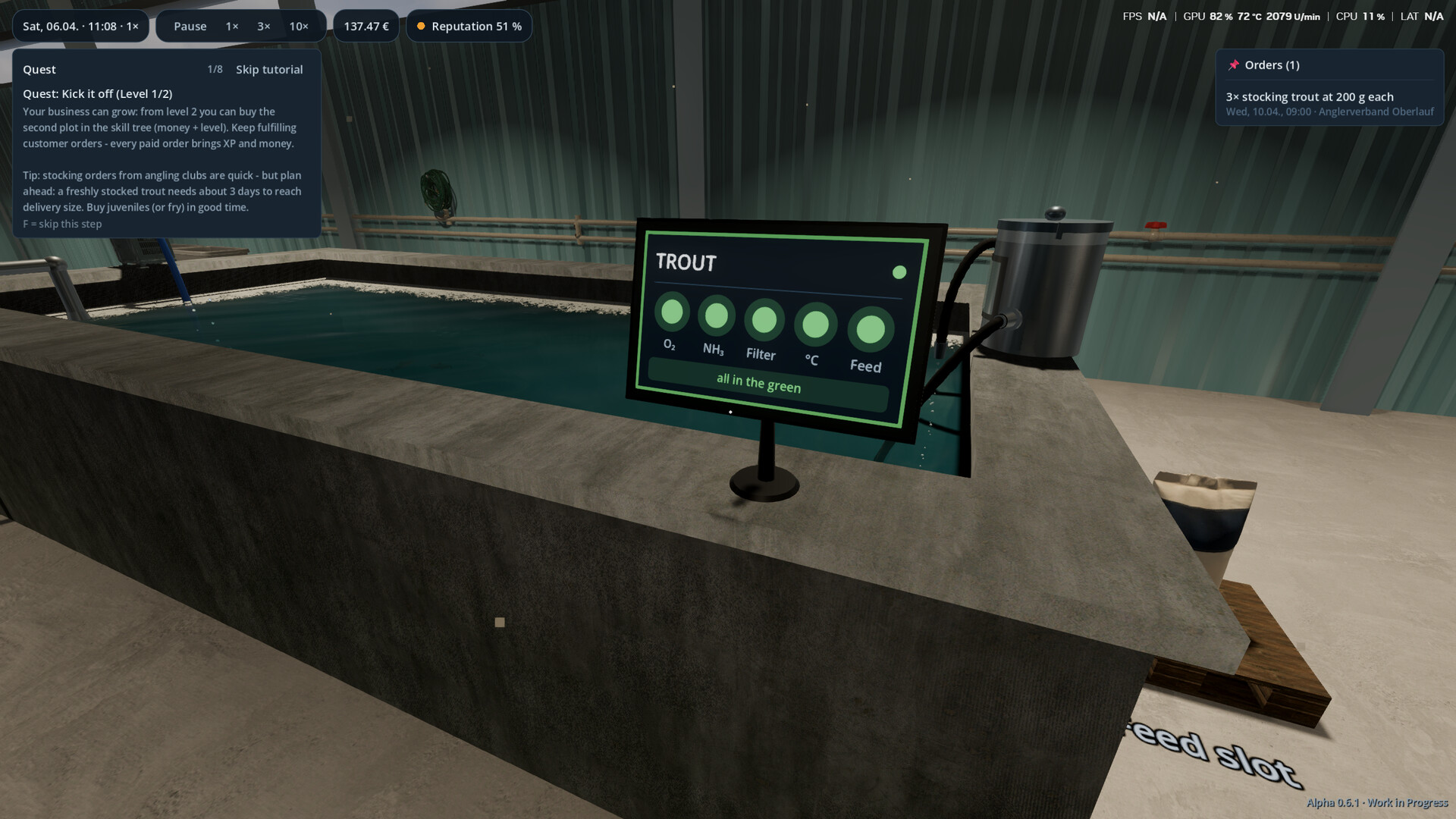 Aquaculture Simulator