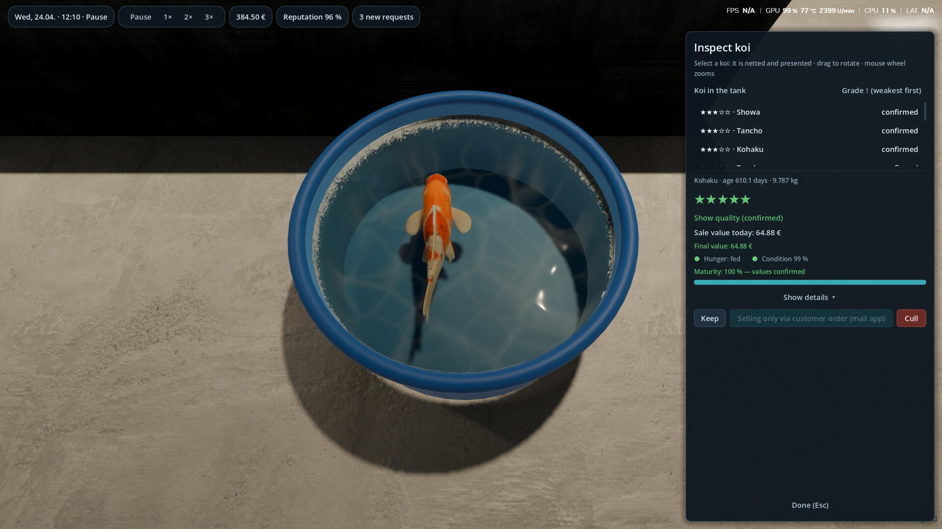 Aquaculture Simulator