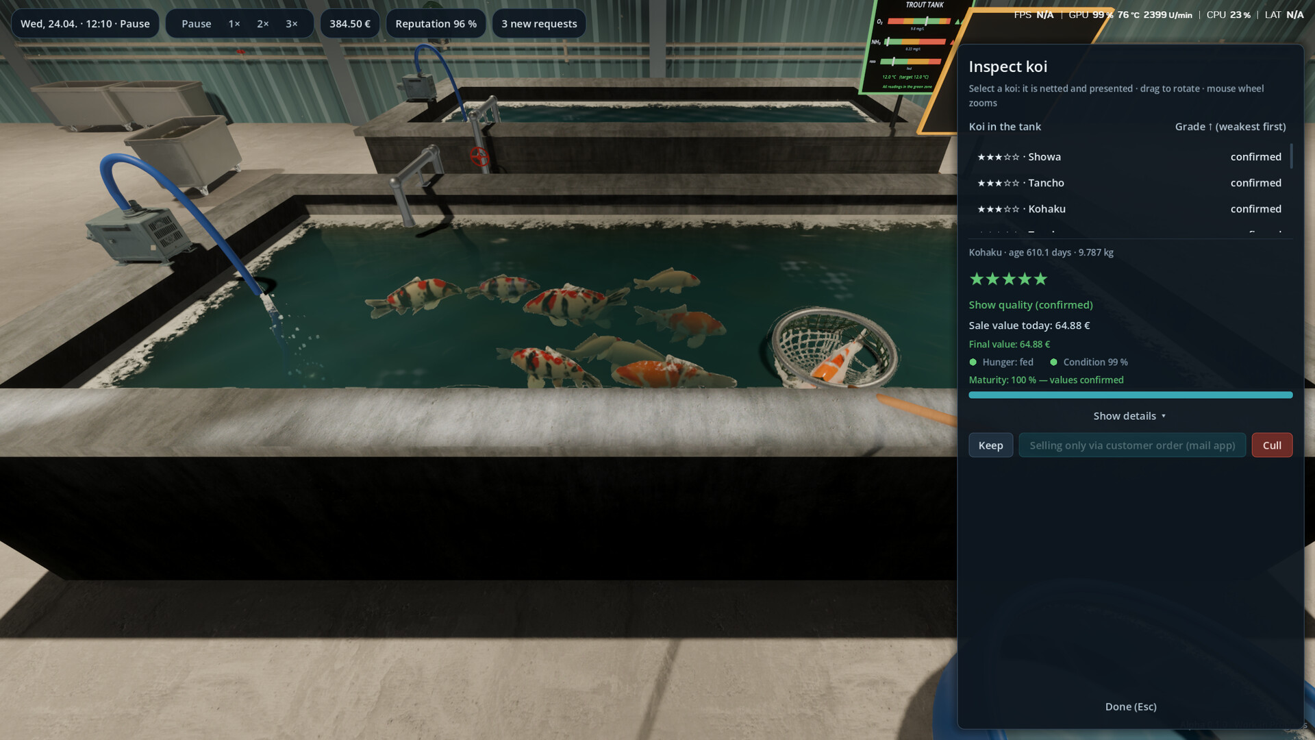 Aquaculture Simulator