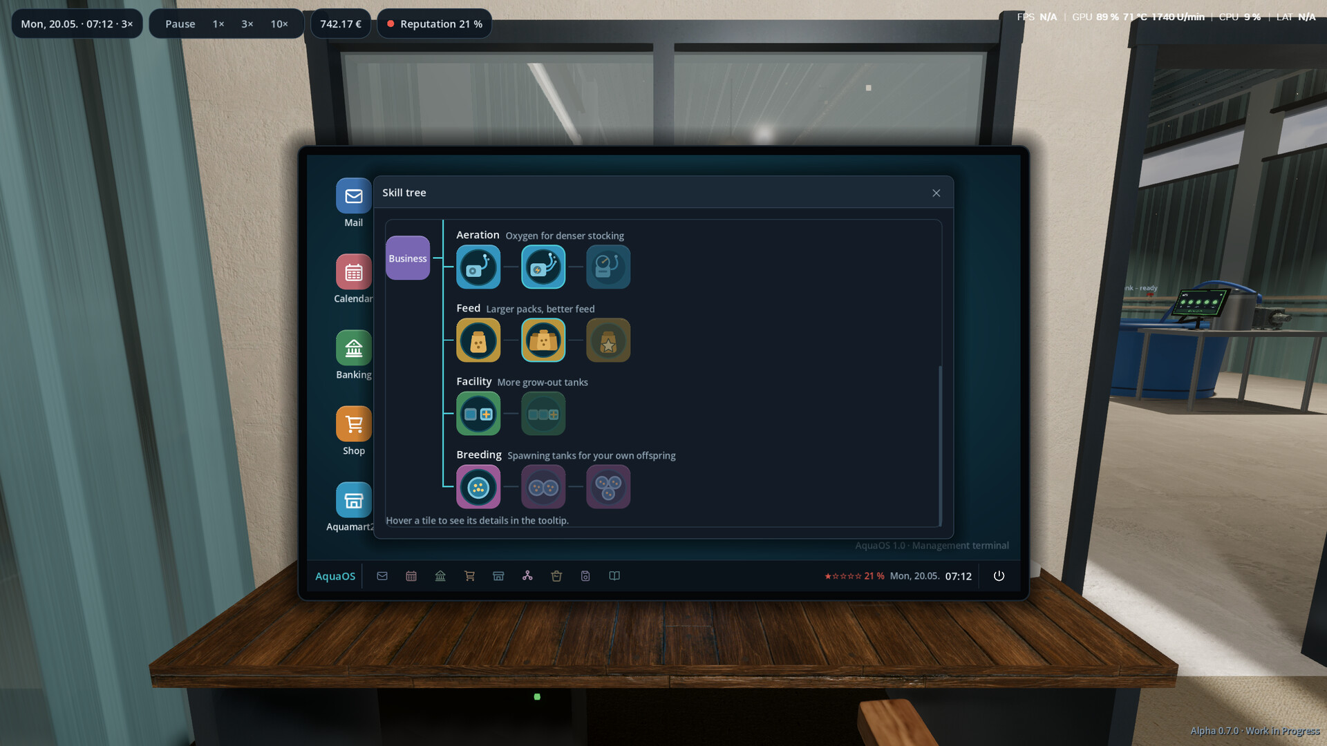 Aquaculture Simulator