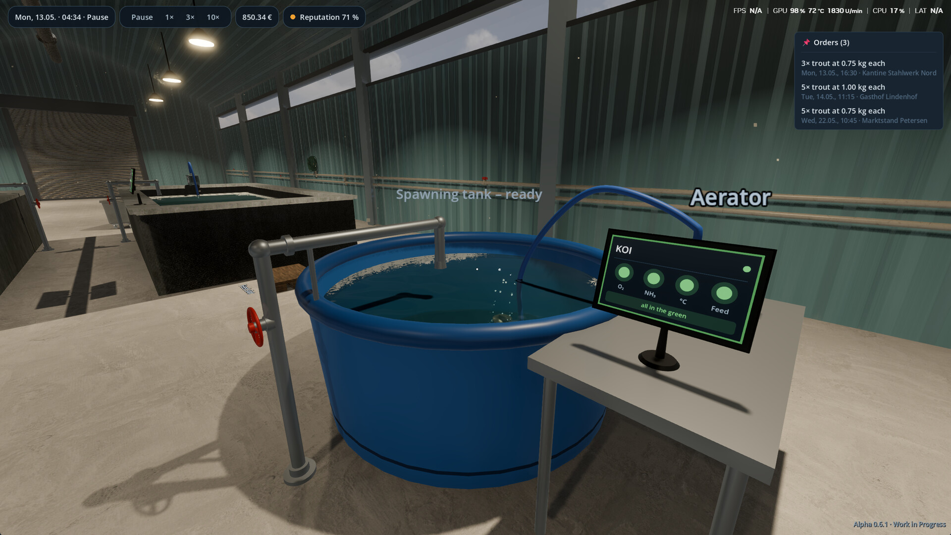 Aquaculture Simulator