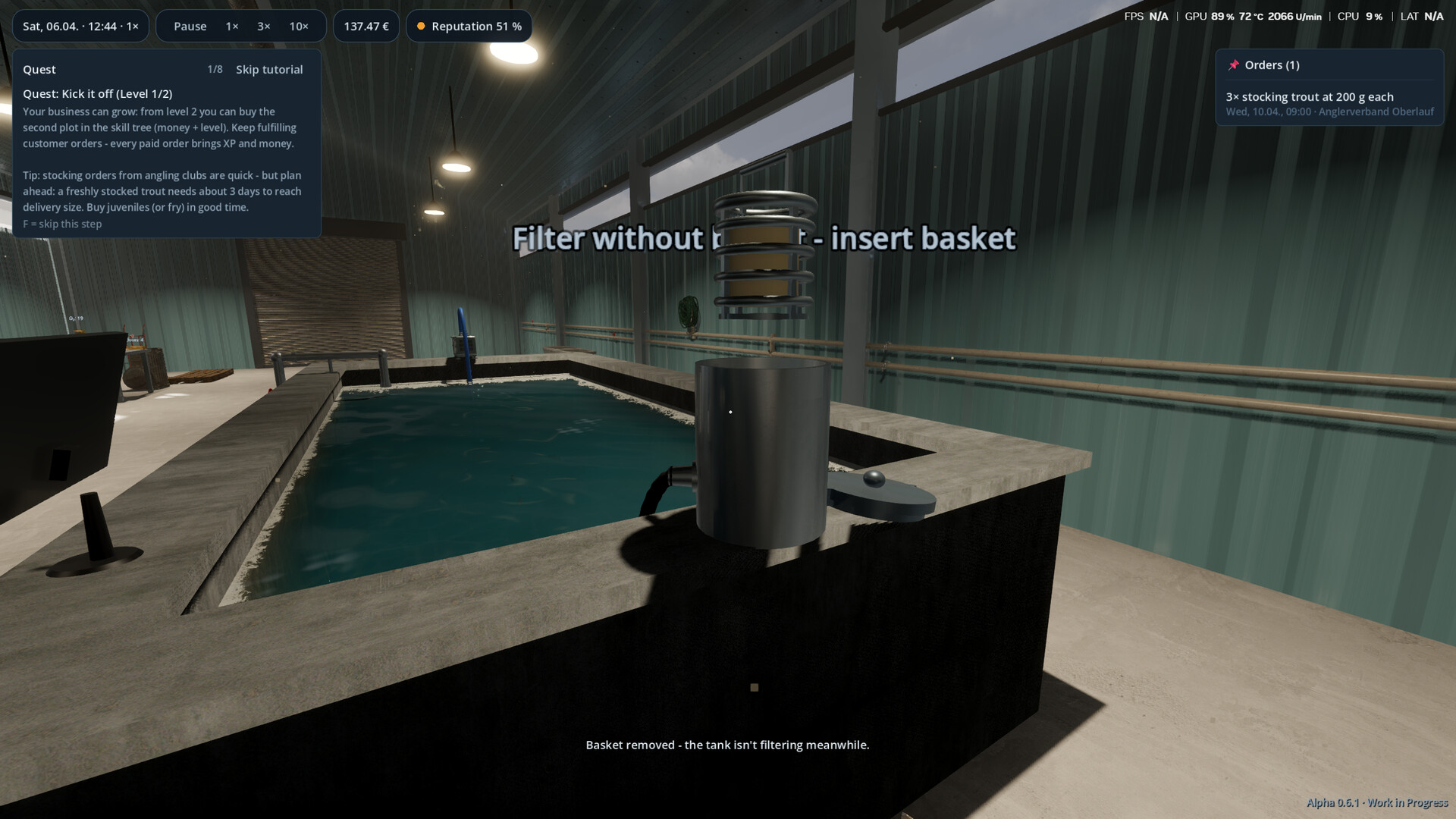 Aquaculture Simulator