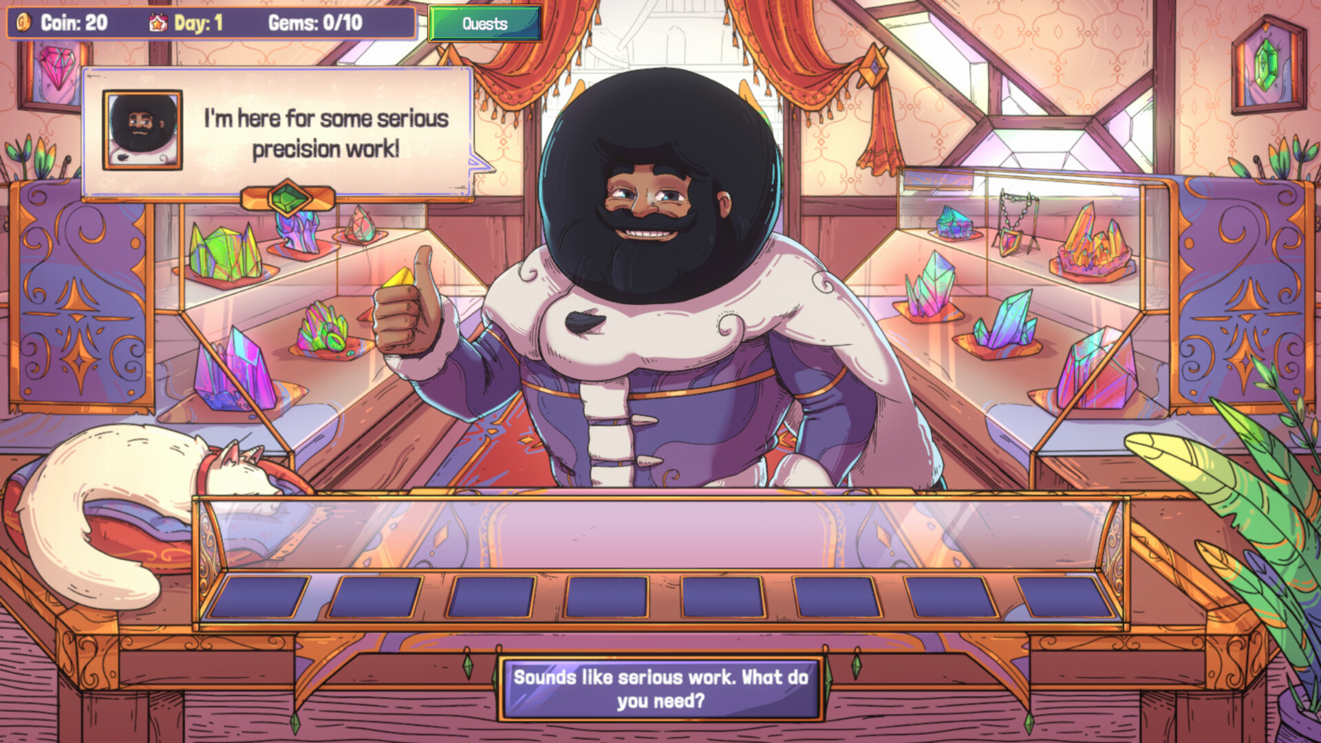 Gemmy Gems: A Cozy Shop Sim