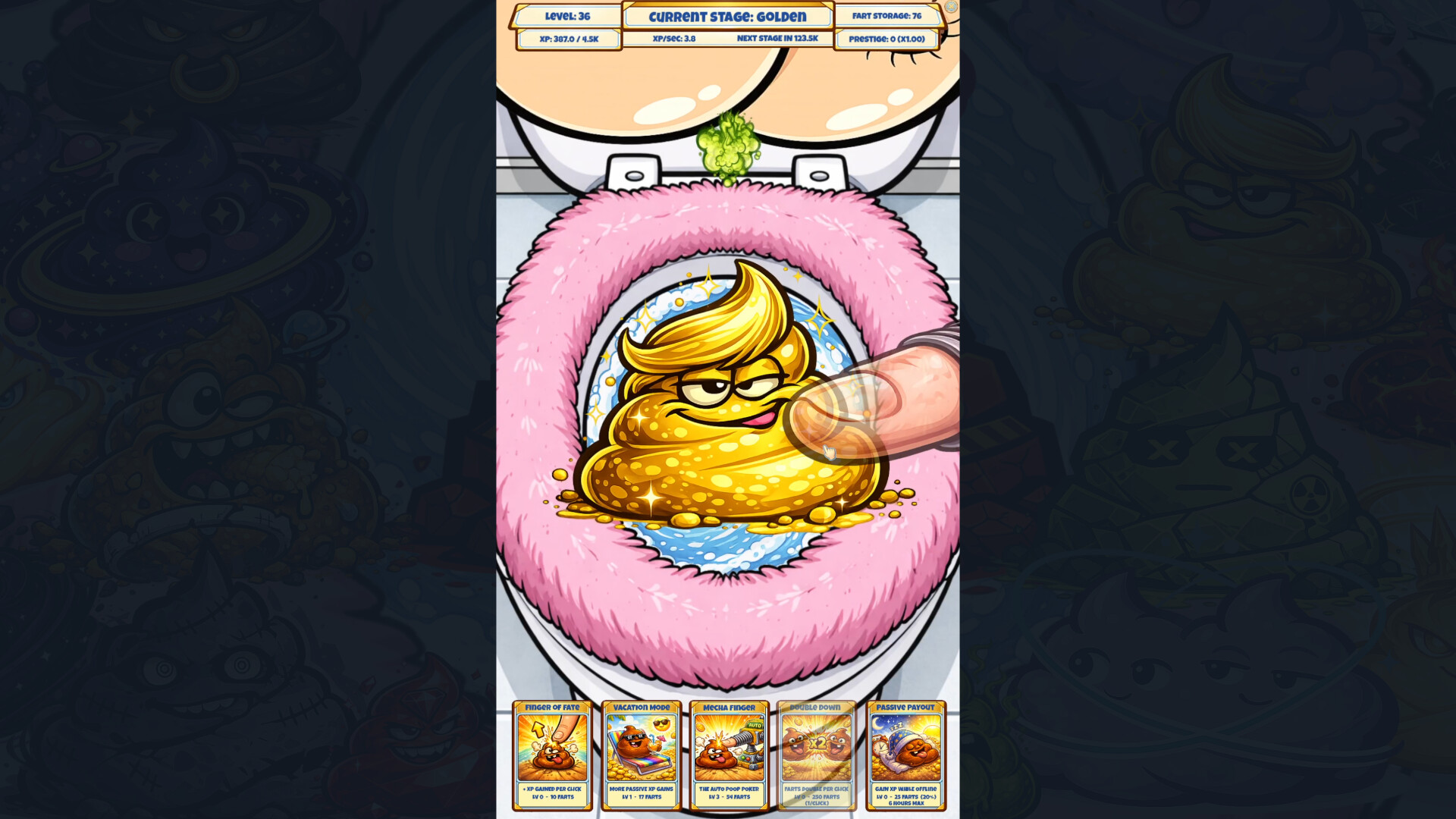 Super Idle Poop Clicker