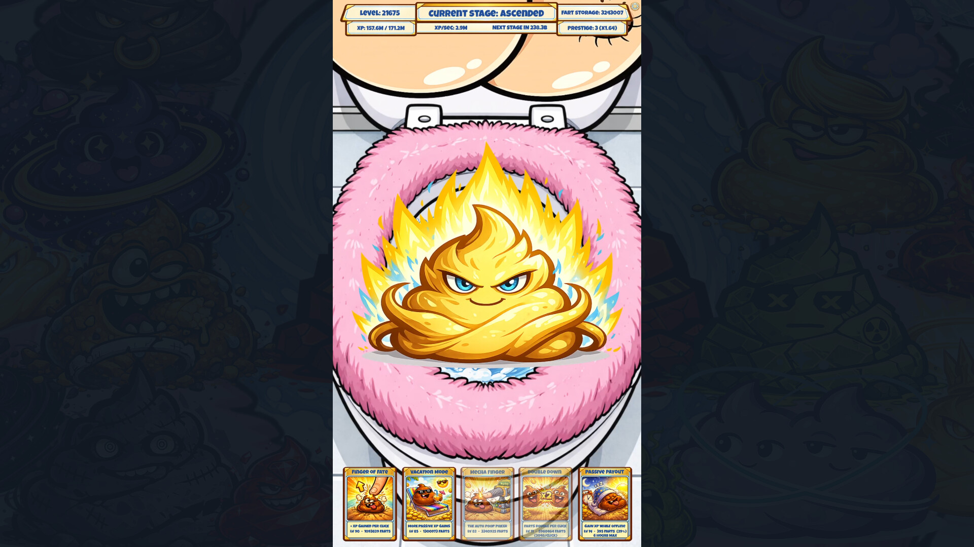 Super Idle Poop Clicker
