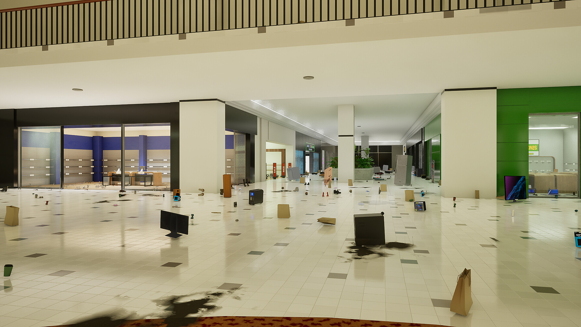 Black Friday Janitor: Clean the Whole Mall