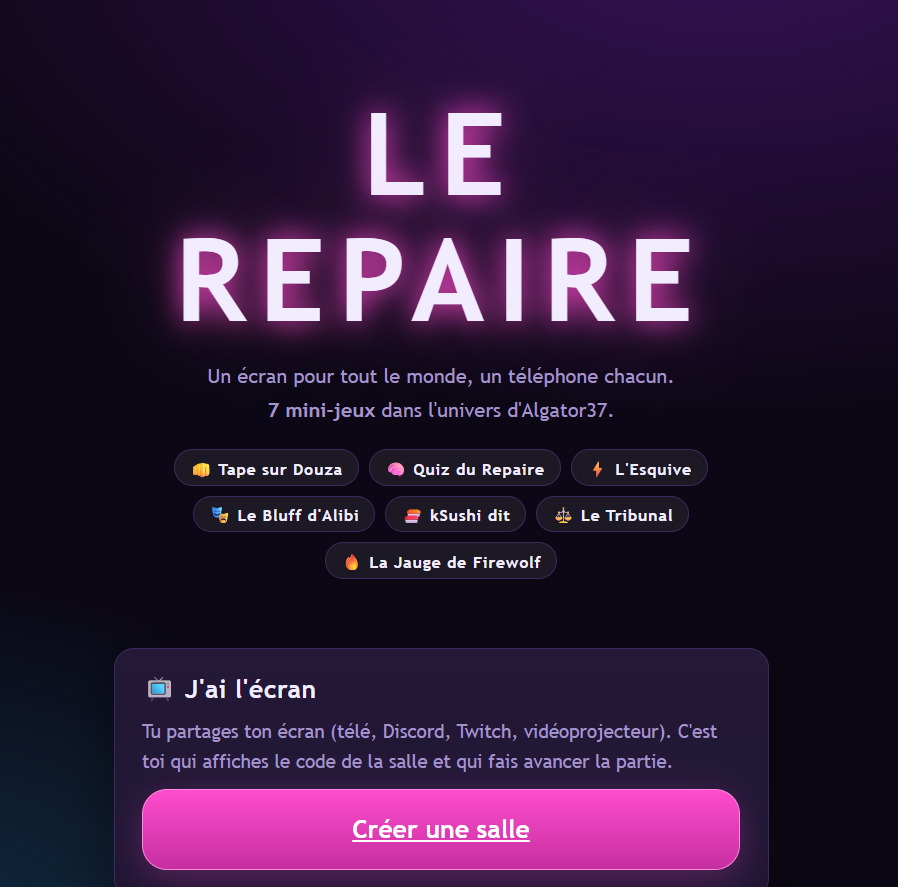 Le Repaire