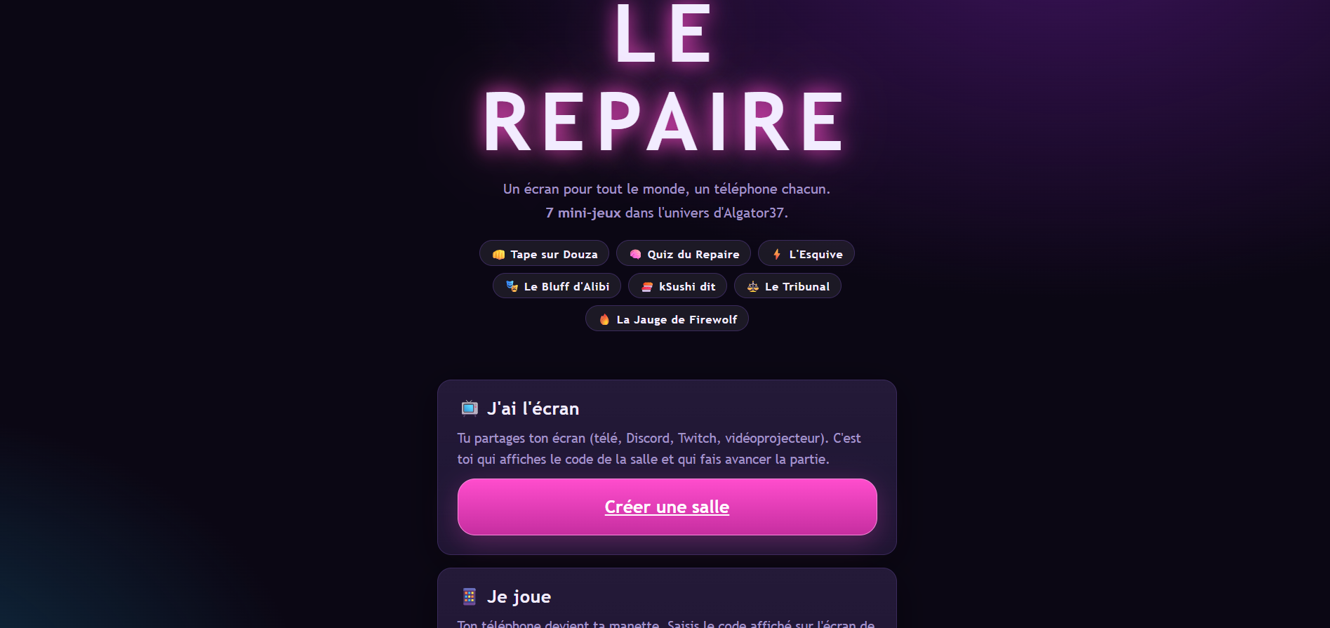 Le Repaire