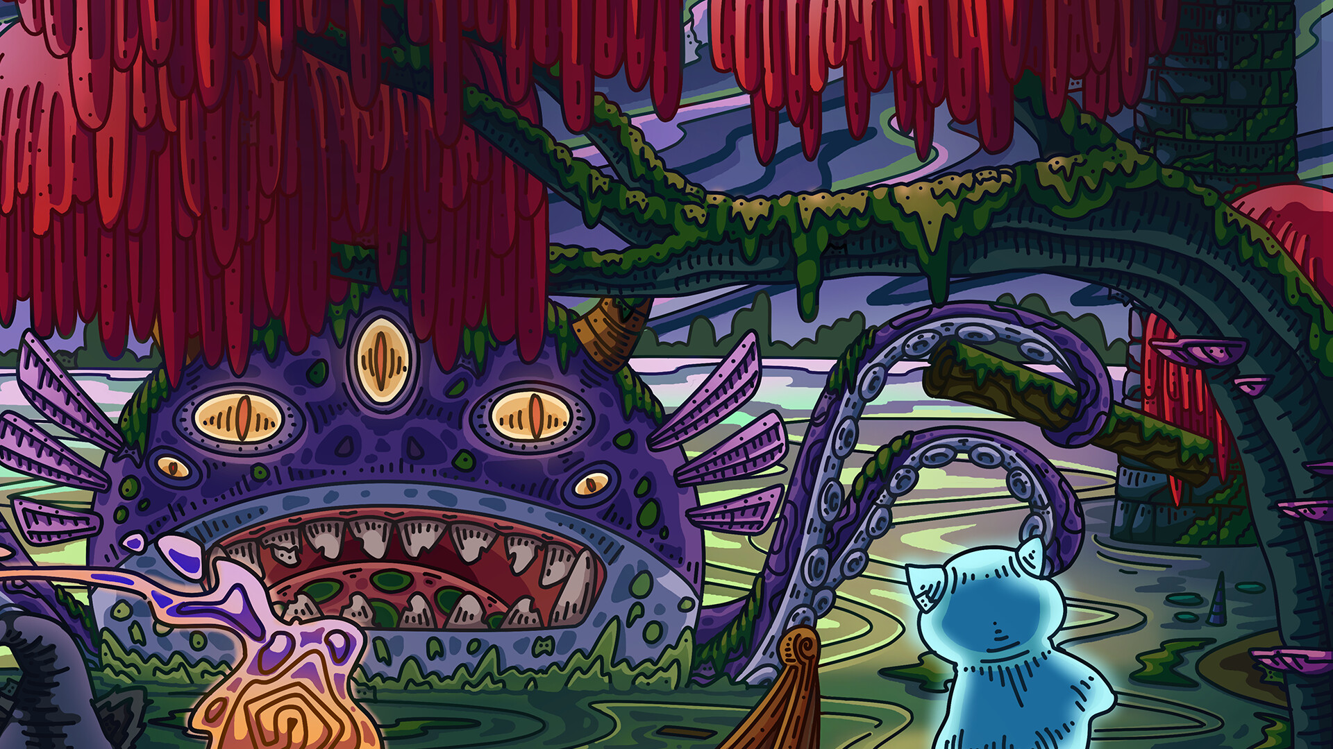 100 Swamp Cats
