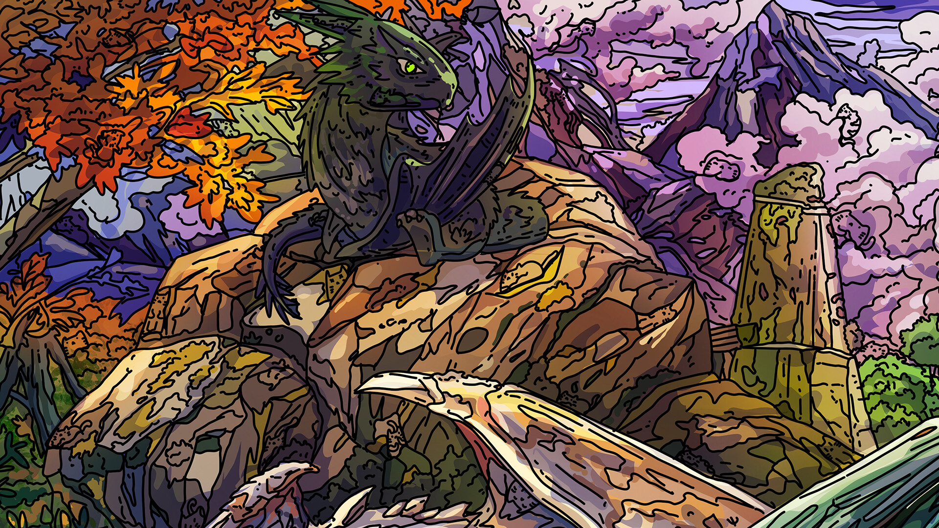 100 Dragon Cats