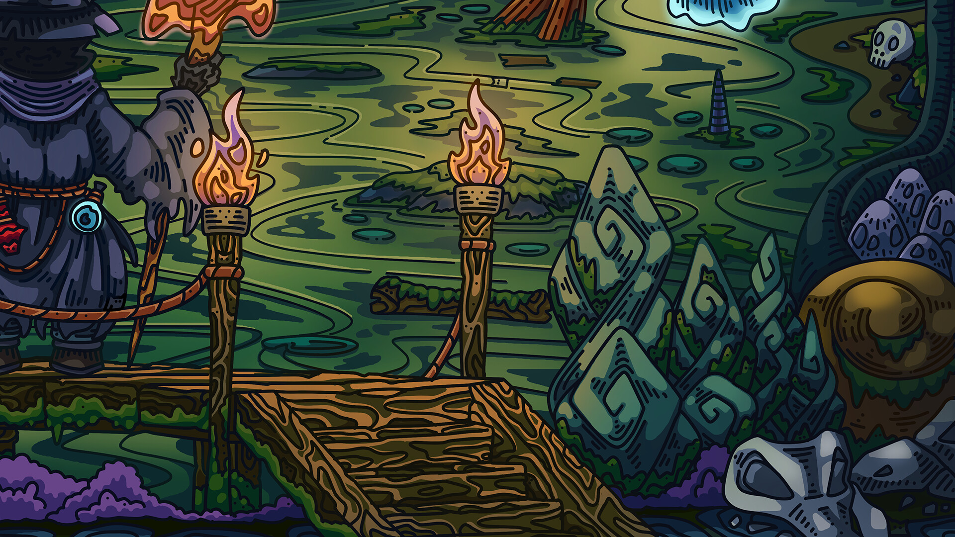 100 Swamp Cats