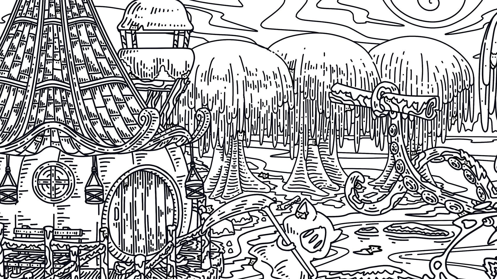 100 Swamp Cats