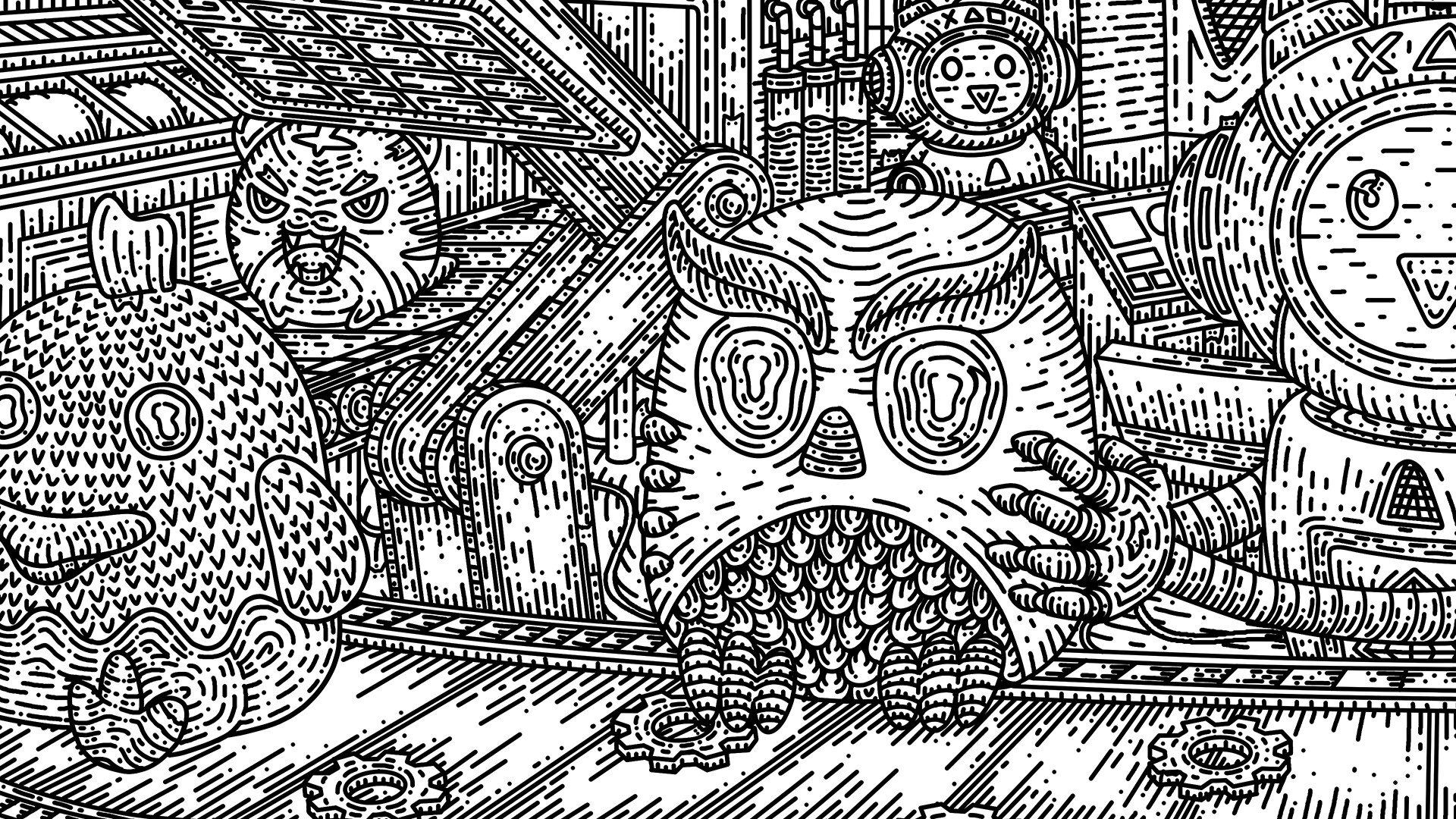 100 Toy Cats