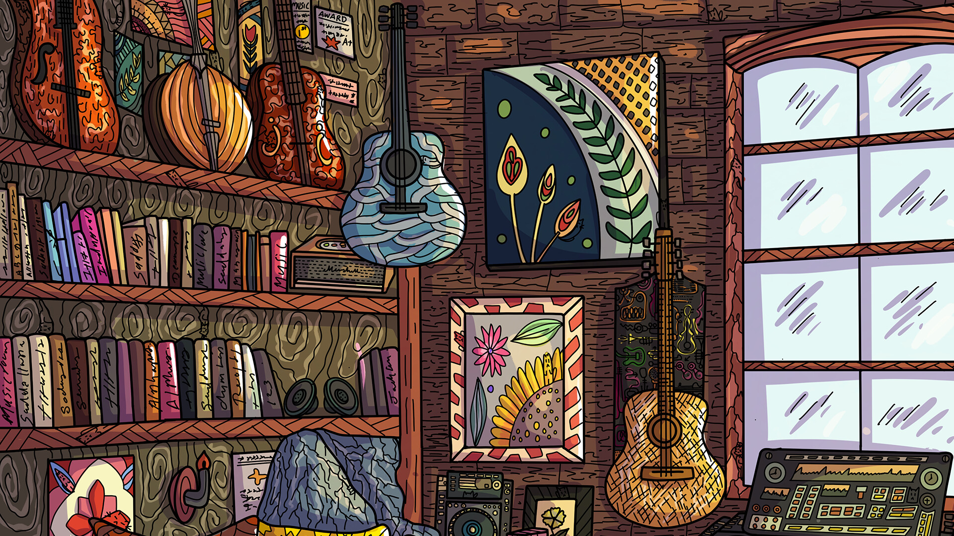 100 Music Cats