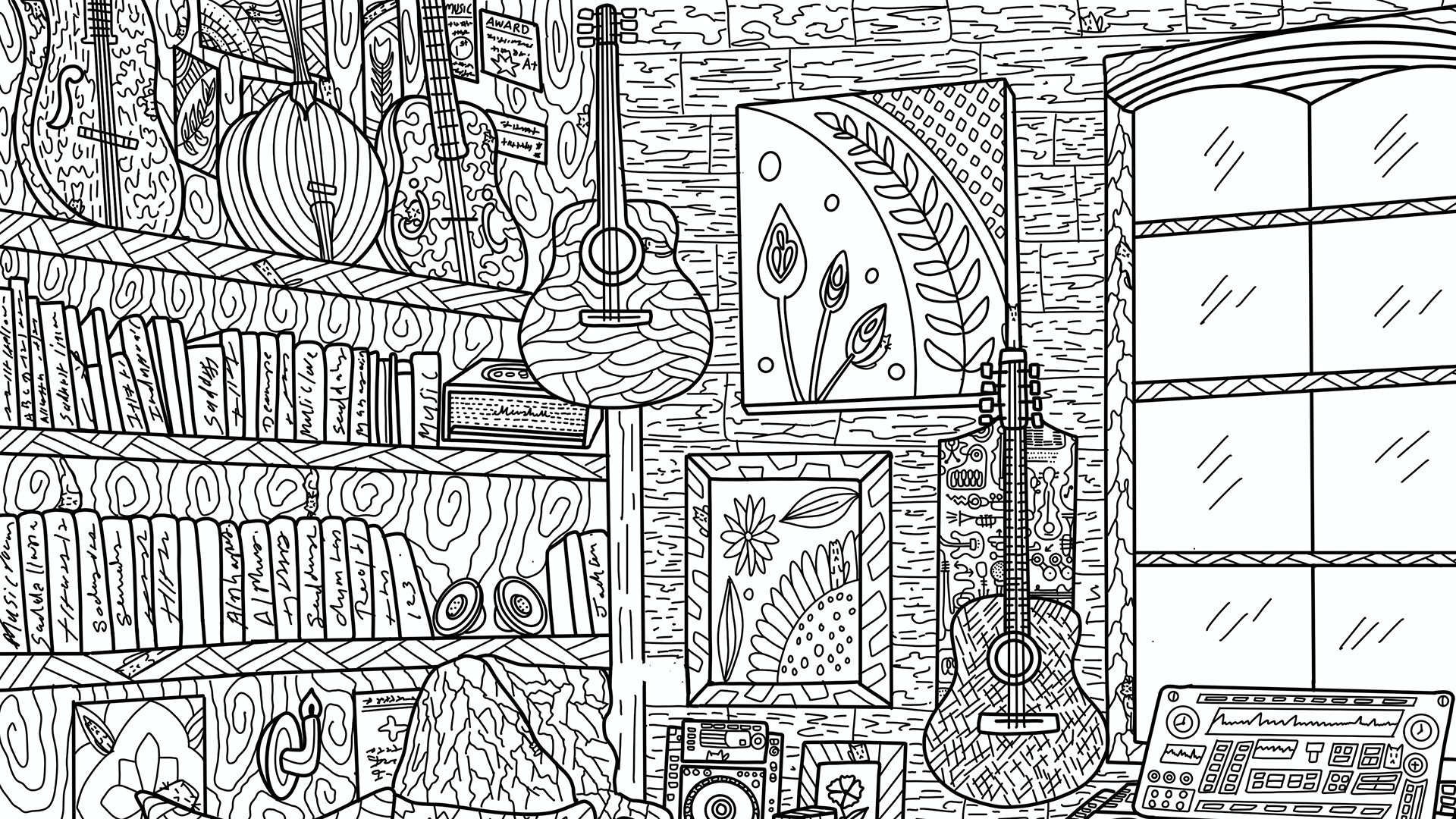 100 Music Cats