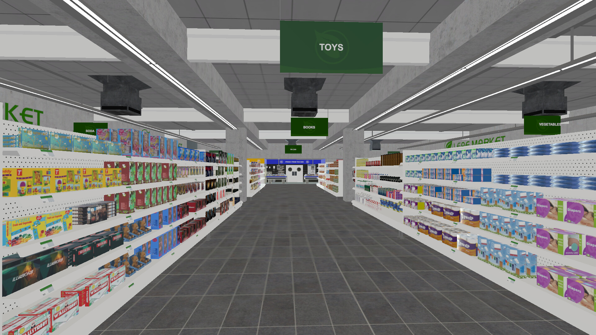 Food Store Simulator